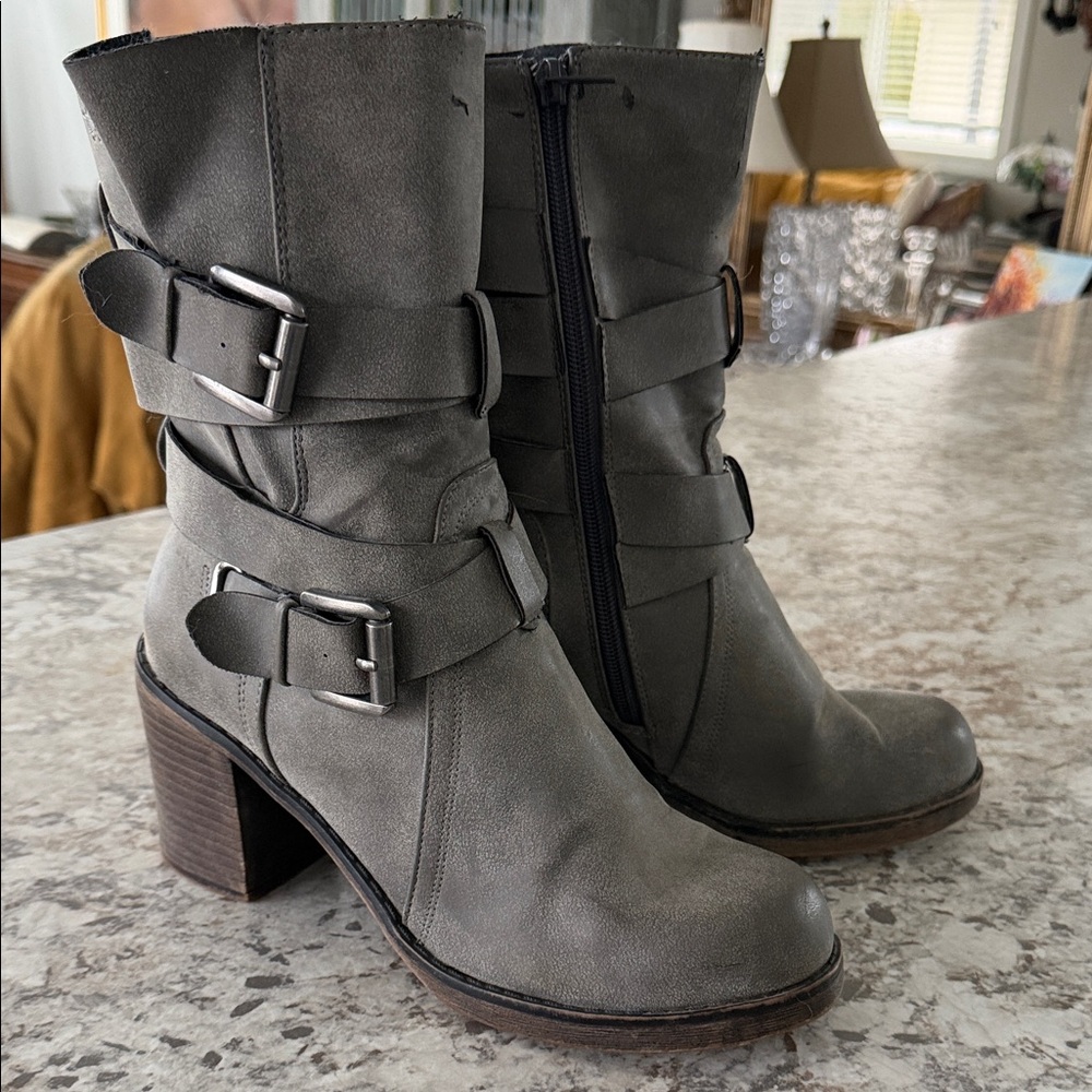 Rocket Dog Stacie Mclaren Moto Boots